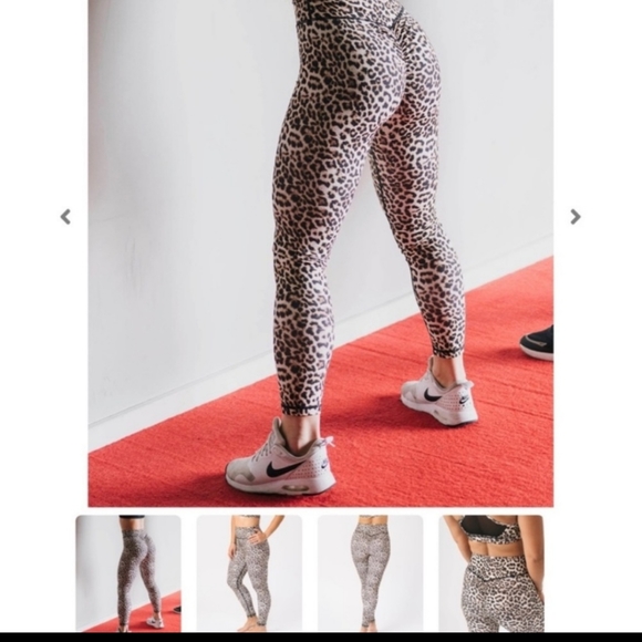 Leopard print leggings - Picture 2 of 5